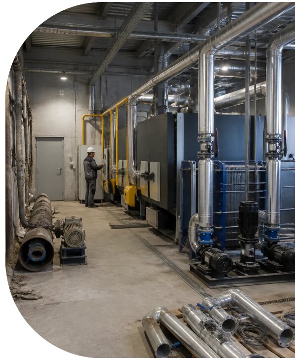 Реконструкция котельной в Пятигорске от 154095 р. | АПаруса-Птг